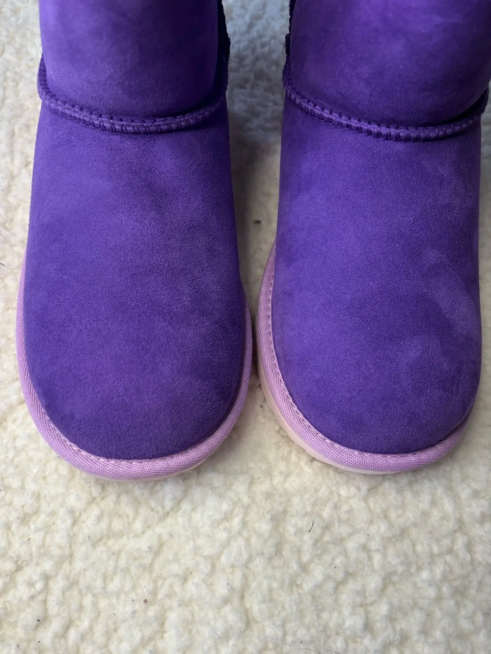 UGG Kids Violet Bloom Mini Bailey Bow II Boots